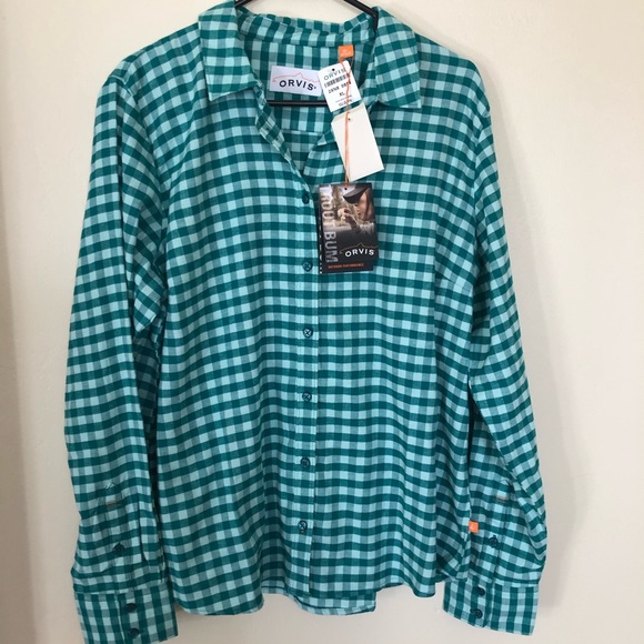 Orvis Women’s Tech Flannel - Picture 1 of 4